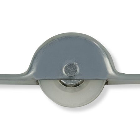 Rulle Glide Dør Skab Garderobe Rulle Hjul Sølv Til, ZQKLA