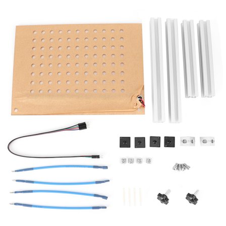 BDM Frame ECU Board Bracket W/4 Probe Pen Programmeringsværktøj til BDM100/FGTECH/KTAG Sølvholder