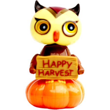 Solar Danseleker, Skummel Gresskaruglefigurer, 6 x 7 cm, Bevegelsesdansedukker, Bærbar, Ingen Batterier Kreves, Solcelledrevet Pompomdesign