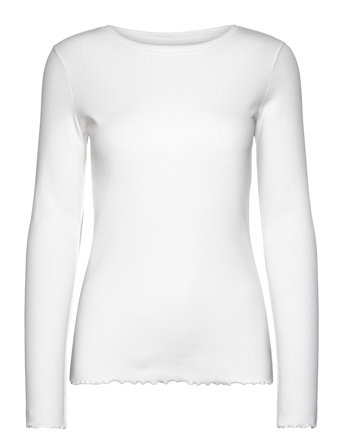 Long-Sleeved Pyjama Top White Hunkemöller