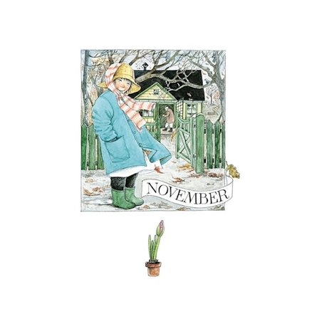 Linneas månedskort Novemer - Lena Adersson