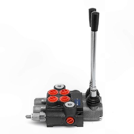 2-spole hydraulisk retningsventil for traktorer, lastere, tanker 11 GPM dobbeltvirkende kontrolløsning