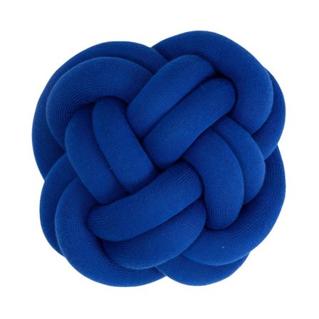 Design House Stockholm Knot - Kudde Kuddar Unisex Blå 25,5x25,5x19,5