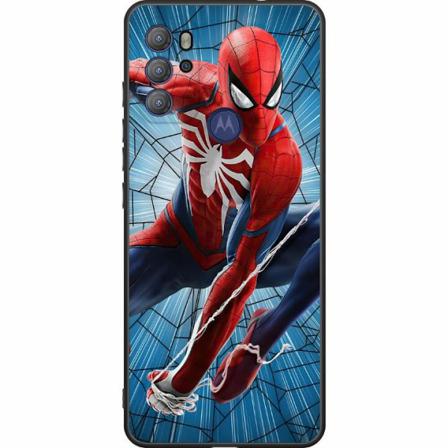 Motorola Moto G60s Svart Skal Spiderman