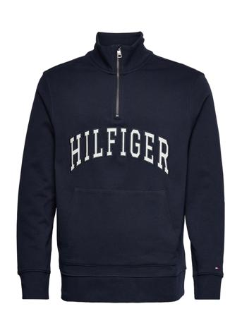 Hilfiger Arch Casual Mockneck Sweatshirt Trøje Blå Tommy Hilfiger