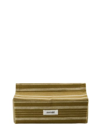 meraki Tissue Box, Mktissue, Dark Olive - Beige - ONE SIZE