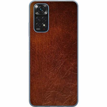 Xiaomi Redmi Note 11 Genomskinligt Skal Läder