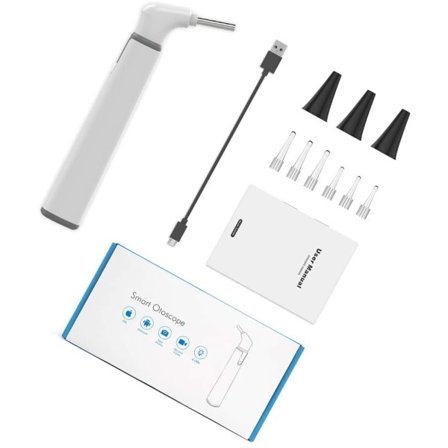 Øre Kamera Endoskop Trådløst Otoskop WiFi Ear Scope