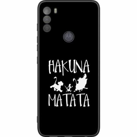 Motorola Moto G50 Svart Skal Hakuna Matata