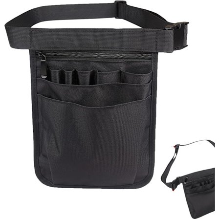 Sykepleie arbeidsveske med belte, multifunksjonell verktøyveske, sykepleie midjebelte, multifunksjonell midjebelte for sykepleiere for medisinsk 