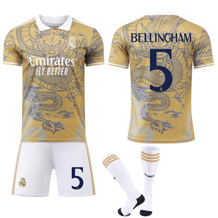 2024-2025 Real Madrid Special Edition Børnefodboldtrøje Nr. 5 Bellingham