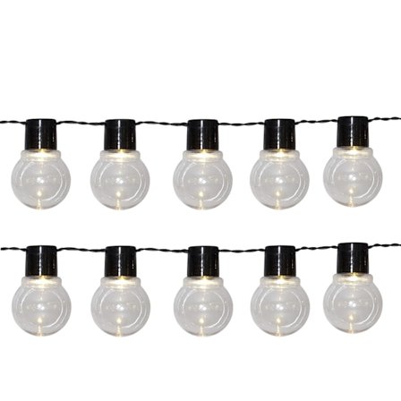 Solcellsslinga med 10 lampor 180cm