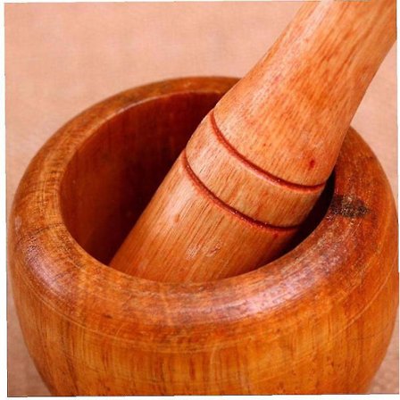 Træmorter og Støder Sæt Krydderi Peber Knuser Kværn