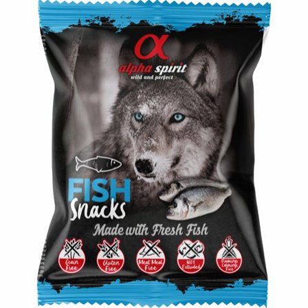 Alpha Spirit, Fresh Fish Snack, Hund, 50 g