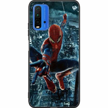 Xiaomi Redmi 9t Svart Skal Spiderman