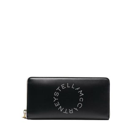 Stella McCartney Wallets & Cardholders Sort, Dame Punge og Kortholder, Størrelse: ONE Size