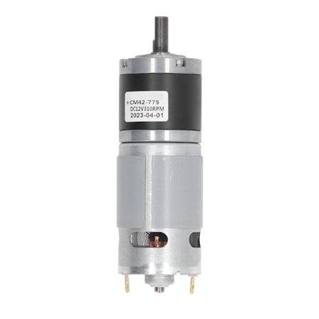 DC planetväxelmotor kopparrotor stort vridmoment CW CCW DC reduktionsmotor DC12V 310RPM