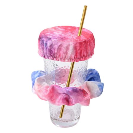 Drink Cover Scrunchie - Den genanvendelige drink Spiking Prevention Scrunchie som set på hajtank til kvinder