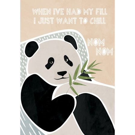 Lasten Panda Typografia