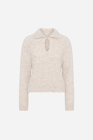 CAMILLA PIHL - Cody Knit - Greige Melange - XS