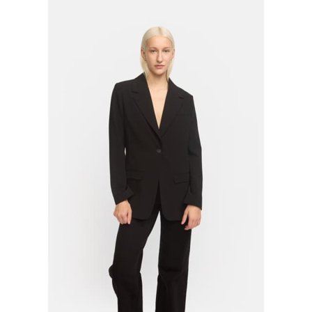 Soft Rebels Srvilja Blazer - Black Kavajer Dam Svart L