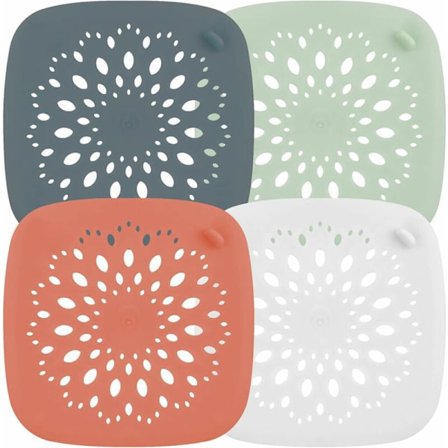 4 kpl pesuallasuodatinta, silikonihiussuodatin, suihkukaivon kannet, viemärisuoja, silikoniviernasuodatin keittiöön, kylpyhuoneeseen, kylpyammeeseen -