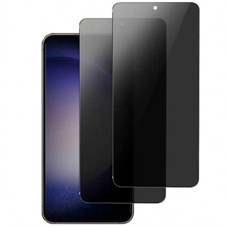 Samsung S23 FE privacy hærdet glas 0,26mm 2.5D 9H