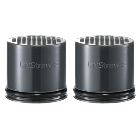 Lifestraw Replacement Carbon Capsules 2-pk Grey