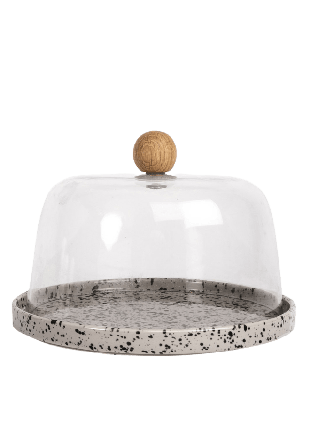 Sagaform Ditte Ostkupa Köksförvaring Grå ø19,5x13cm