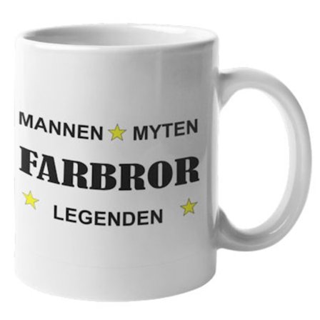 Mugg - Farbror - Mannen, myten, legenden