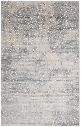 Abstract Storm Rug - Light Grey 200X300