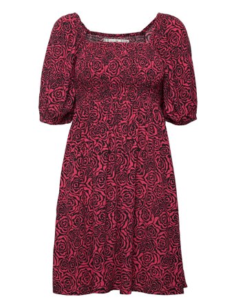 Rosygz Short Dress Pink Gestuz