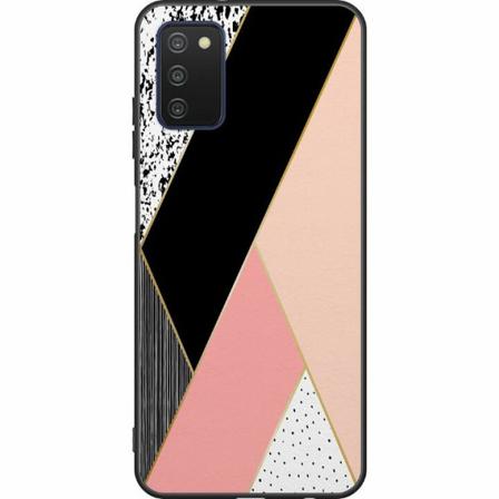 Samsung Galaxy A03s Svart Skal Mönster