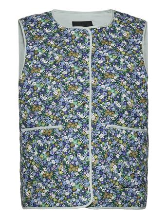 Slfade Waistcoat Patterned Soaked In Luxury