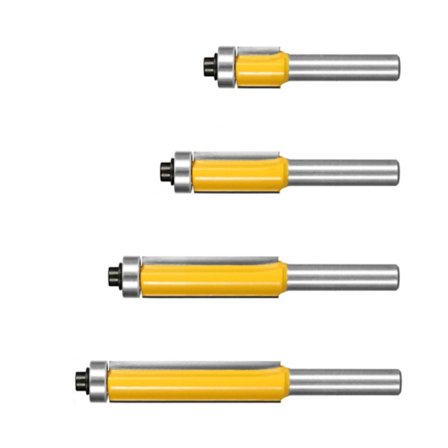Presis Treskjærerfres 12,7 mm Blad 8 mm Skaft Med Kulelagerdesign