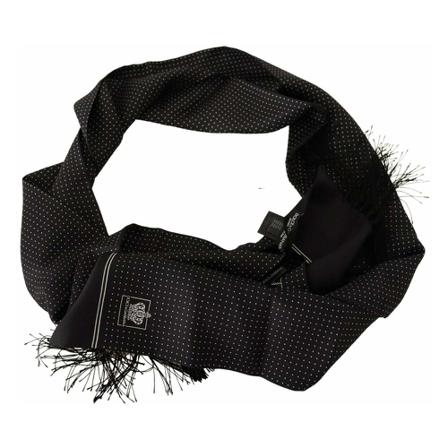 Dolce & Gabbana Silky Scarves svart, Herr Halsdukar, Herr, Storlek: ONE SIZE