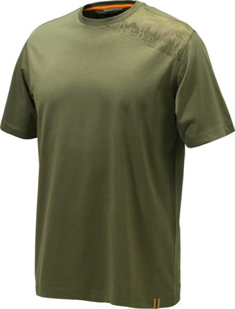 Beretta Men's Pine Shoulder T-Shirt Men short-sleeved sweaters Green M