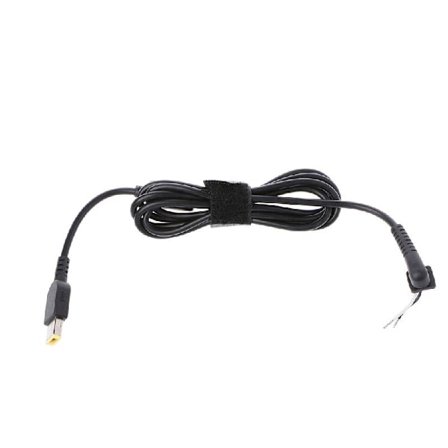 Tip Converter Adapterkabel för Lenovo Laddare Strömförsörjning Slim Square Connector