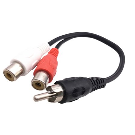 Musikvideo Splitterkabel för Bilmusik TV-förstärkare Signalsdelning