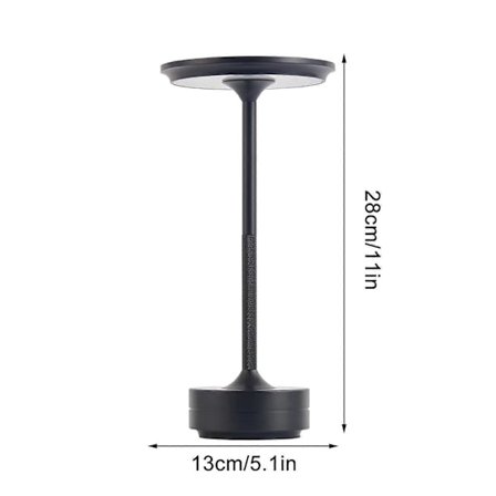 Sherum Ecolume Lampe Yifare Ecolume Øyebeskyttelse LED Ecolume Lampe Bordlampe Oppladbar Tre-Fargejustering (FMY)