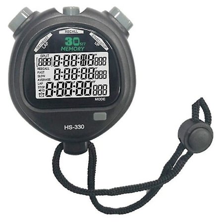 Sports Stopur Digitalt Stort Skærmsport Timer