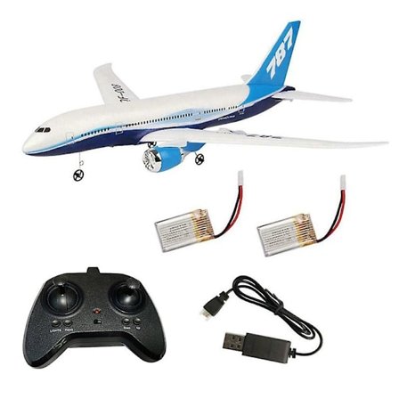 DIY EPP Fjernstyrt Fly RC Drone 787 Fastvinget Fly Kit Leke