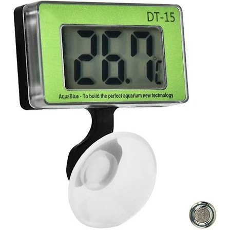 Akvarium Termometer Fisketank Temperaturmålingsverktøy LCD
