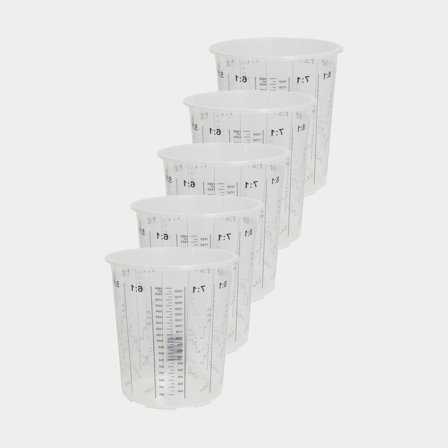 Blandekopper, 2.2 liter, 5-pak