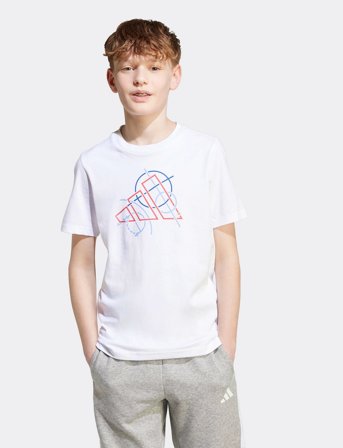 adidas Sportswear J Tech Table T - White - 176