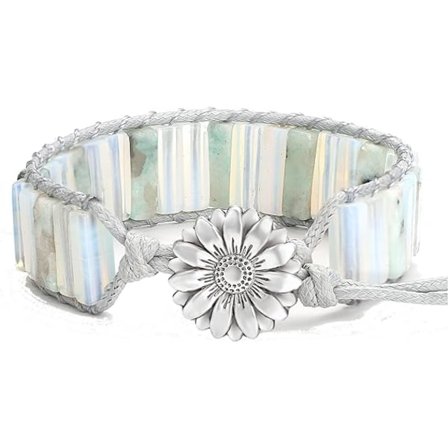 IC Chakra-ranneke naisille aidoilla kivillä Nahkainen kääre Healing Bead Ranneke Naiset Miehet Boho Ystävyyden korut