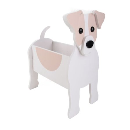 Sød Hundeplantekasse Hundeformet Blomsterpotte Dyreplanteholder til Indendørs Udendørs