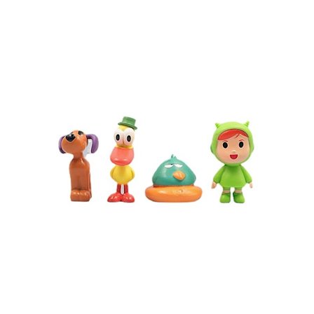 Pocoyo Zinkia elefant Ellie anka docka leksak modell prydnader
