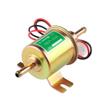Automatisk lågtrycksbiltillbehör Universell 12v elektrisk bränslepump Inline Gas