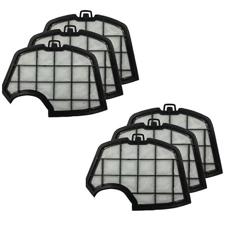 6 stk filter for Vorwerk Kobold erstatningsfilter motorbeskyttelse Vk150 Vk140 tilbehør